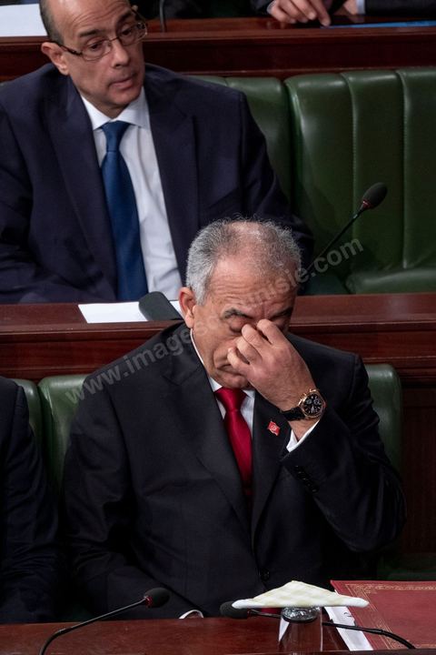 10 janvier 2020 : après près de 2 mois de tractactions pour la formation du gouvernement de Habib Jemli, le Premier Ministre proposé par Ennahdha présente aujourd'hui à l'Assemblée (ARP) son gouvernement et programme pour le vote de confiance. Dans une atmosphère tendue, les bruits de couloirs annoncent l'échec du vote prévu dans la soirée. En cas de rejet, ce sera à Kais Saied, Président de la République de proposer un candidat à la Présidence du gouvernement qui aura deux mois de plus pour former et obtenir le vote de confiance de son gouvernement à l'ARP.