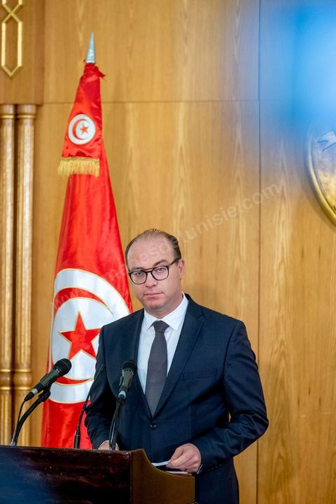 January 24, 2020: First press conference by Elyes Fakhfakh, who was directly appointed by President Kais Saied as Head of Government to form the new government and seek a vote of confidence from the Assembly. He outlined the guiding principles for forming his government, which he envisions as political, lean, and cohesive. “It will be a harmonious and lean government, with no more than 25 ministers, to ensure maximum efficiency. It will include young and female talent and will be announced as soon as possible.”
