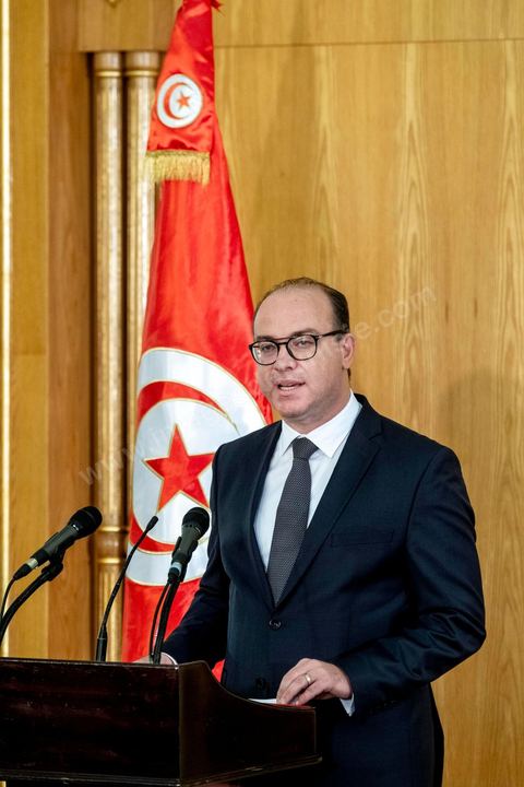 January 24, 2020: First press conference by Elyes Fakhfakh, who was directly appointed by President Kais Saied as Head of Government to form the new government and seek a vote of confidence from the Assembly. He outlined the guiding principles for forming his government, which he envisions as political, lean, and cohesive. “It will be a harmonious and lean government, with no more than 25 ministers, to ensure maximum efficiency. It will include young and female talent and will be announced as soon as possible.”