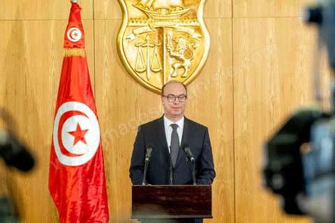 January 24, 2020: First press conference by Elyes Fakhfakh, who was directly appointed by President Kais Saied as Head of Government to form the new government and seek a vote of confidence from the Assembly. He outlined the guiding principles for forming his government, which he envisions as political, lean, and cohesive. “It will be a harmonious and lean government, with no more than 25 ministers, to ensure maximum efficiency. It will include young and female talent and will be announced as soon as possible.”