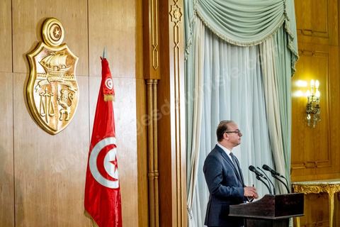 January 24, 2020: First press conference by Elyes Fakhfakh, who was directly appointed by President Kais Saied as Head of Government to form the new government and seek a vote of confidence from the Assembly. He outlined the guiding principles for forming his government, which he envisions as political, lean, and cohesive. “It will be a harmonious and lean government, with no more than 25 ministers, to ensure maximum efficiency. It will include young and female talent and will be announced as soon as possible.”