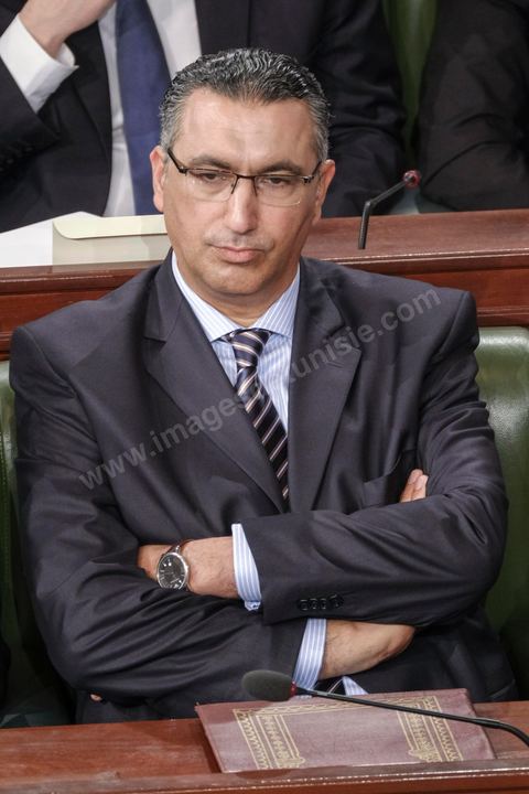 26 février 2020 : Imed Hazgui : ministre de la Défense lors du vote de confiance du gouvernement de Elyes Fakhfakh, Premier ministre proposé par le président Kais Saied, à l'assemblée des Représentants du Peuple. Après la présentation des membres du gouvernement, le premier ministre nommé présente son programme pour le vote de confiance qui doit avoir lieu dasn la soirée après les questions des parlementaires. 
