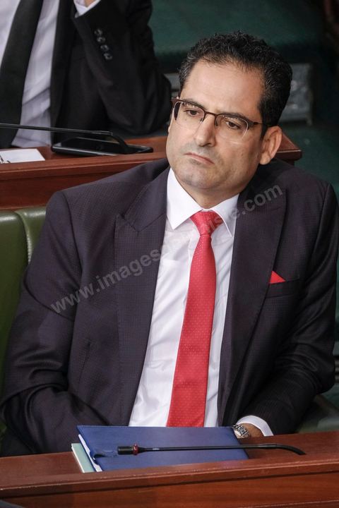 26 février 2020 : Noureddine Erray : ministre des Affaires étrangères lors du vote de confiance du gouvernement de Elyes Fakhfakh, Premier ministre proposé par le président Kais Saied, à l'assemblée des Représentants du Peuple. Après la présentation des membres du gouvernement, le premier ministre nommé présente son programme pour le vote de confiance qui doit avoir lieu dasn la soirée après les questions des parlementaires. 