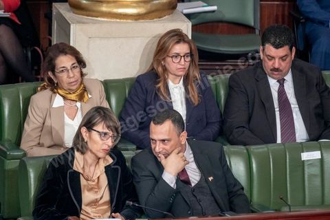 26 février 2020 : Discours de Elyes Fakhfakh devant l'ARP lors du vote de confiance du gouvernement de Elyes Fakhfakh, Premier ministre proposé par le président Kais Saied, à l'assemblée des Représentants du Peuple. Après la présentation des membres du gouvernement, le premier ministre nommé présente son programme pour le vote de confiance qui doit avoir lieu dasn la soirée après les questions des parlementaires. 