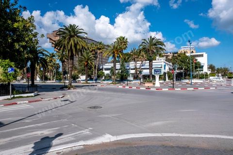 April 4, 2020: Downtown Tunis and its major thoroughfares, including Habib Bourguiba Avenue, were deserted during the government-imposed lockdown due to COVID-19. A curfew was also in effect during this period, from 6 p.m. until 6 a.m. 