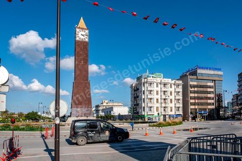 April 4, 2020: Downtown Tunis and its major thoroughfares, including Habib Bourguiba Avenue, were deserted during the government-imposed lockdown due to COVID-19. A curfew was also in effect during this period, from 6 p.m. until 6 a.m. 