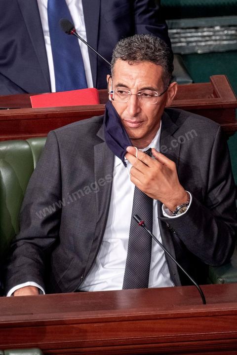 1er septembre 2020 : Taoufik Charfeddine, Avocat à Sousse,  nommé ministre de l'intérieur à al demande de Kais Saied. Hichem Mechichi devant l'ARP lors du vote de confiance du gouvernement de Hichem Mechichi, Premier ministre proposé par le président Kais Saied suite à la démission de Elyes Fakhfakh demandé un mois plus tot par le Président, à l'assemblée des Représentants du Peuple. Après la présentation des membres du gouvernement, le premier ministre nommé présente son programme pour le vote de confiance qui doit avoir lieu dans la soirée après les questions des parlementaires. 