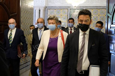 Meeting with HoGovernment (and Ministry of Interior a.i.) Hichem Mechichi and Ylva Johansson, European Commissioner for Home Affairs, and Luciana Lamorgese, Interior Ministery of Italia, will visit Tunisia on Thursday 20 May 2021.