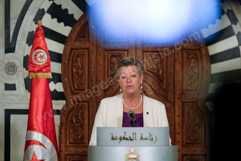 Press declaration at the  HoGovernment. Ylva Johansson, European Commissioner for Home Affairs, and Luciana Lamorgese, Interior Ministery of Italia, will visit Tunisia on Thursday 20 May 2021.
