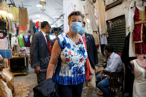 Visit of the Tunis medina by Ylva Johansson, European Commissioner for Home Affairs, will visit Tunisia on Thursday 20 and Friday 21 May 2021.