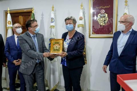 Visit to Pôle sécuritaire LCTT (Lutte Contre Terrorism) Atras. Ylva Johansson, European Commissioner for Home Affairs, will visit Tunisia on Thursday 20 and Friday 21 May 2021.