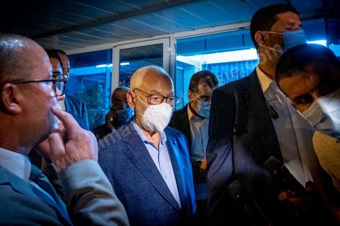 July 25, 2021: Statement by Rached Ghannouchi outside the headquarters of the Islamist Ennahda party: “Said has launched a coup d’état,” and he called on his supporters to demonstrate starting tomorrow to regain power following Kais Saied’s statements. President of the Republic Kais Saied convened an emergency meeting this evening with leaders and senior security and military officials, during which he announced several decisions “in accordance with the constitution,” the main ones being the suspension of parliament and all its activities, the dismissal of the head of government, the dissolution of the government, and the President of the Republic will appoint a new head of government and members of the government...