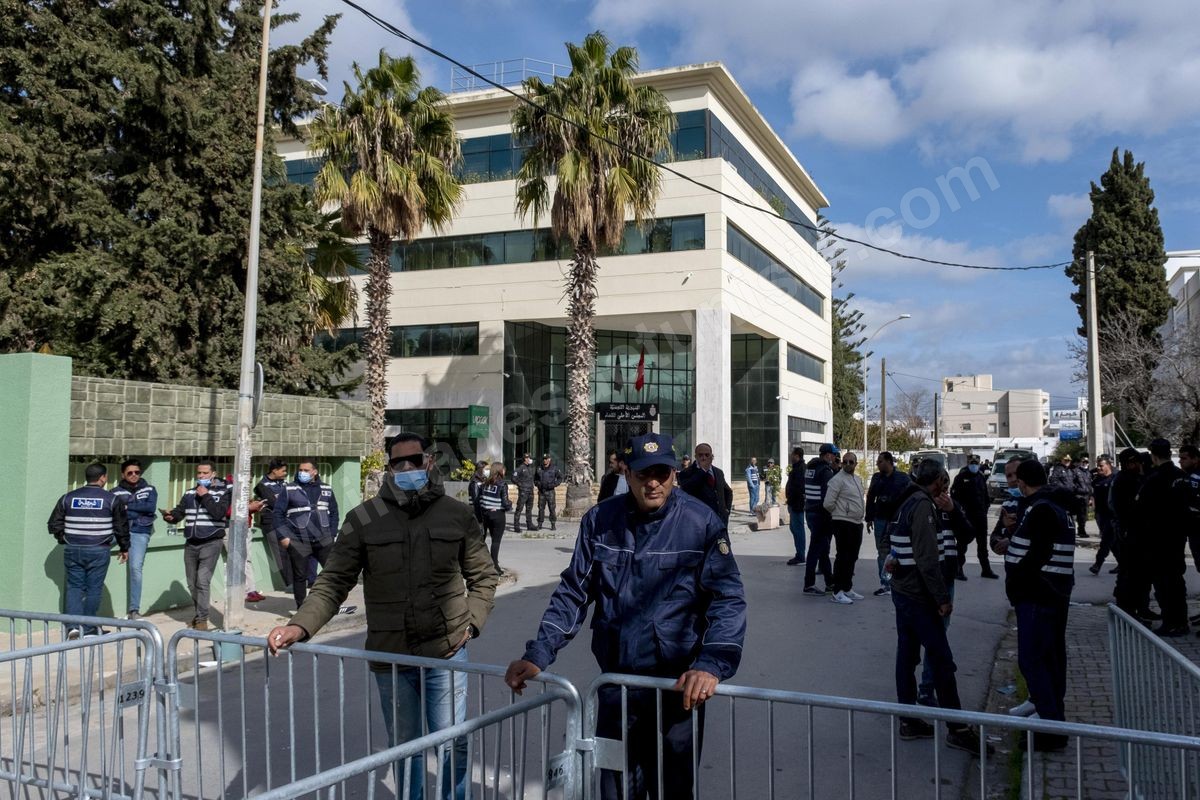 M67-200 Manifestation des Pro Saied devant le CSM 06022022