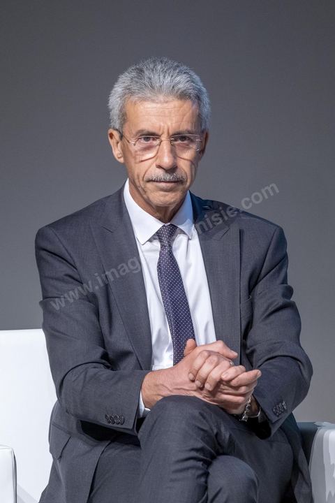 7 juin 2022 : Samir Saied, Ministre tunisien de l'Économie et de la Planification, gouvernement de Nejla Bouden. 