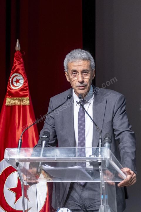 7 juin 2022 : Samir Saied, Ministre tunisien de l'Économie et de la Planification, gouvernement de Nejla Bouden. 