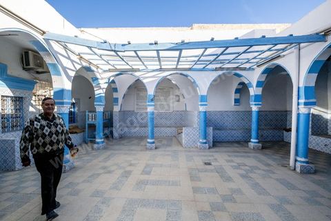 Synagogue à Hara Kbira, le quartier juif de Houmt Souk