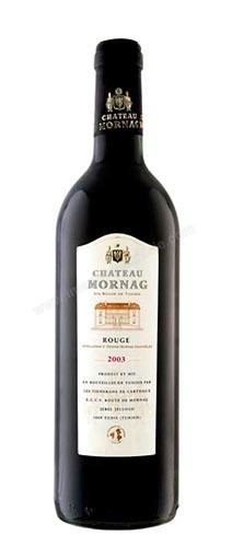Bottle of Château Mornag Red Wine - UCCV