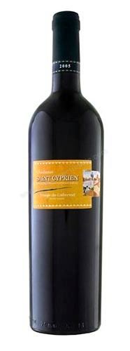 Bottle of Saint Cyprien Red Wine - Domaine Tekelsa