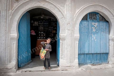 Epicerie / Hanout de Mohamed Ben Moussa sur la grande place du marché de Erriadh