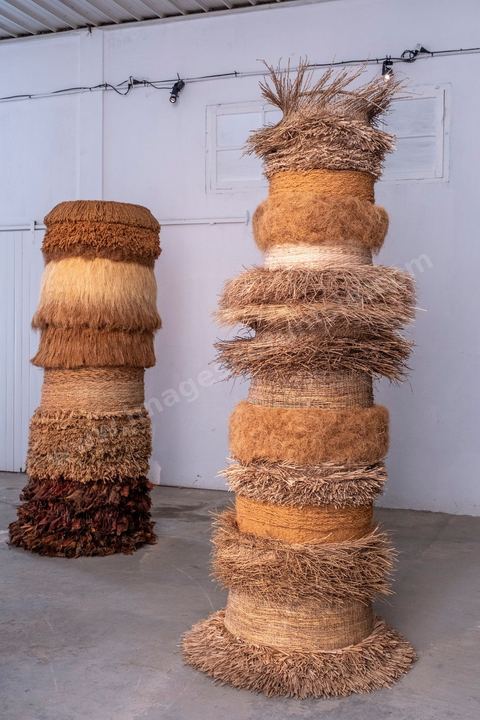 Dans l'atelier de l'artiste gabésien Mohamed Amine Hamouda