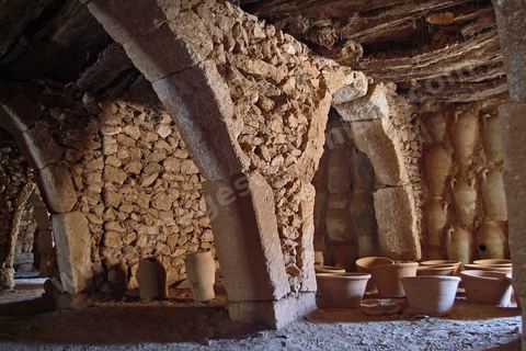 Atelier de poterie salle de séchage - Guellala - Ile de DJerba