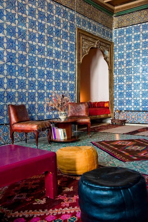 La Chambre Bleue B&B Bed and Breakfast dans la Maison de Marouane et Sondos Ben Milled dans la medina de Tunis