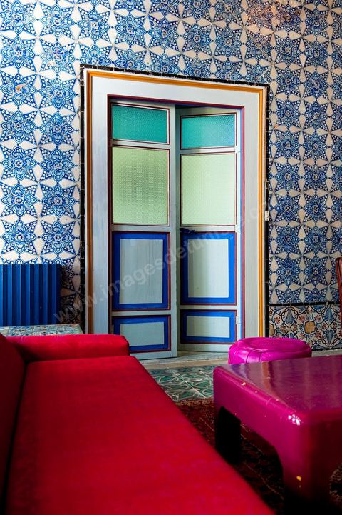 La Chambre Bleue B&B Bed and Breakfast dans la Maison de Marouane et Sondos Ben Milled dans la medina de Tunis