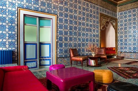 La Chambre Bleue B&B Bed and Breakfast dans la Maison de Marouane et Sondos Ben Milled dans la medina de Tunis