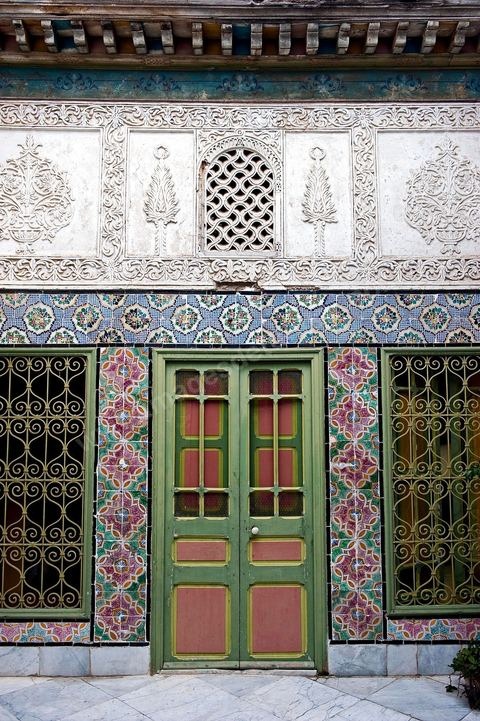 Patio ouvert dans la Maison de Marouane et Sondos Ben Milled dans la medina de Tunis