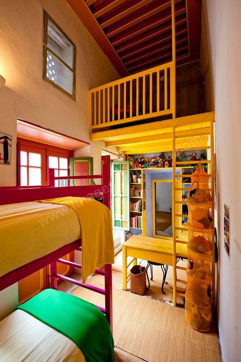 Chambre des enfants de la Maison de Marouane et Sondos Ben Milled dans la medina de Tunis