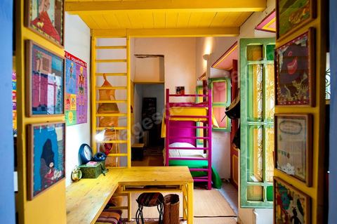 Chambre des enfants de la Maison de Marouane et Sondos Ben Milled dans la medina de Tunis