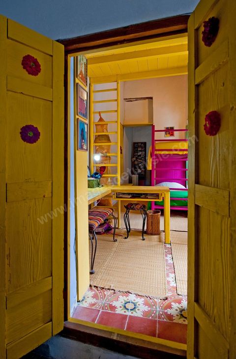 Chambre des enfants de la Maison de Marouane et Sondos Ben Milled dans la medina de Tunis