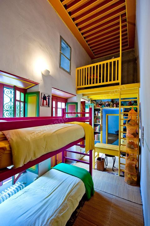 Chambre des enfants de la Maison de Marouane et Sondos Ben Milled dans la medina de Tunis