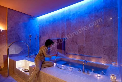 Le nouveau Spa "les Bains Berbères" de l'hotel Tamerza Palace à Tamerza dasn le sud tunisien