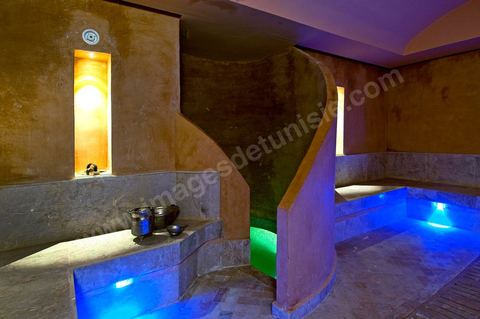 Le nouveau Spa "les Bains Berbères" de l'hotel Tamerza Palace à Tamerza dasn le sud tunisien