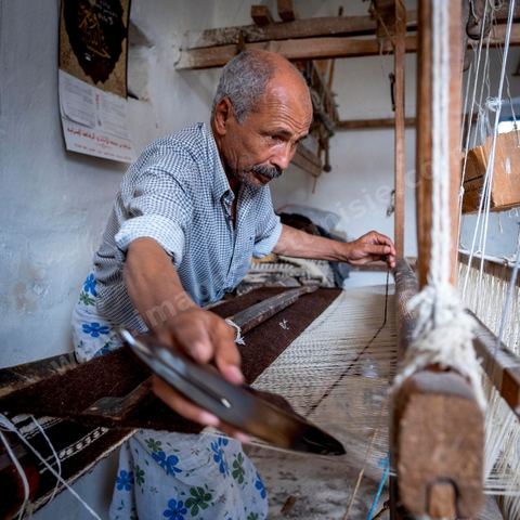 Atelier de tissage à Houmt Souk