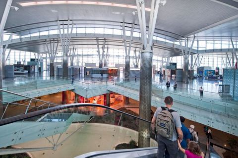 hall de l'Aéroport international d'Enfidha Zine El Abidine Ben Ali