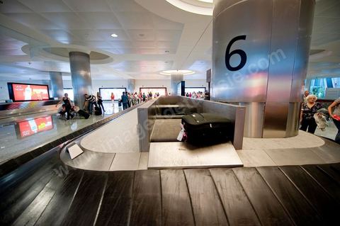 recéption des bagages voyageurs à l'Aéroport international d'Enfidha Zine El Abidine Ben Ali