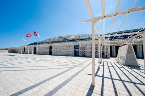 façade extérieure de l'Aéroport international d'Enfidha Zine El Abidine Ben Ali