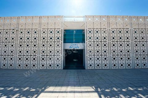 façade extérieure de l'Aéroport international d'Enfidha Zine El Abidine Ben Ali