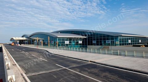 façade extérieure de l'Aéroport international d'Enfidha Zine El Abidine Ben Ali