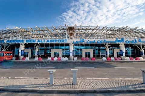 façade extérieure de l'Aéroport international d'Enfidha Zine El Abidine Ben Ali