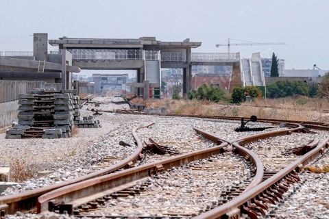 Future Gare du RFR à la Manouba, banlieue ouest de Tunis.