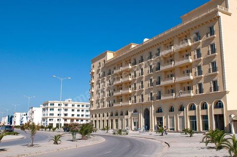 Immeuble résidentiel dans la nouvelle zone d'extension des Begres du Lac à Tunis