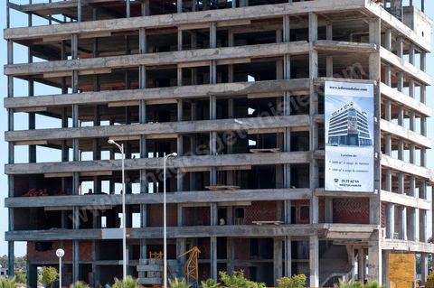 Immeuble résidentiel dans la nouvelle zone d'extension des Begres du Lac à Tunis