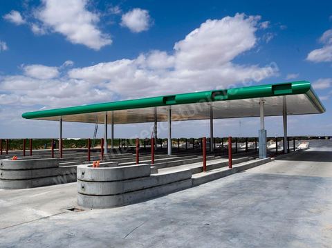 Nouvelle autoroute en fin de chantier de Msaken a Sfax