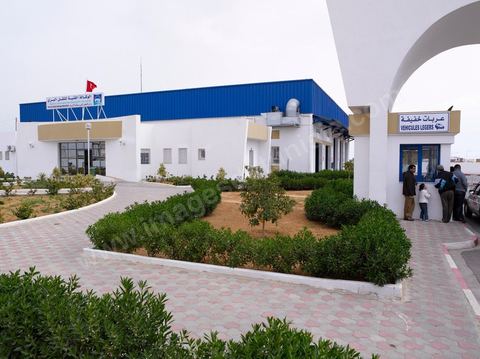 Centre de visite technique automobile de l'Agence Technique des Transports Terrestres ( ATTT ) de Sakiet Ezzit à Sfax