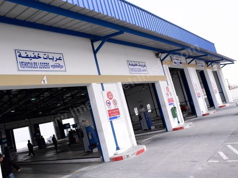 Centre de visite technique automobile de l'Agence Technique des Transports Terrestres ( ATTT ) de Sakiet Ezzit à Sfax