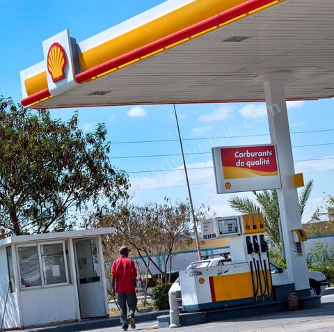 Station service Shell à Megrine Banlieue sud de Tunis