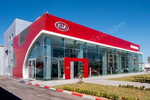 Show Room Kia au Kram - Tunis